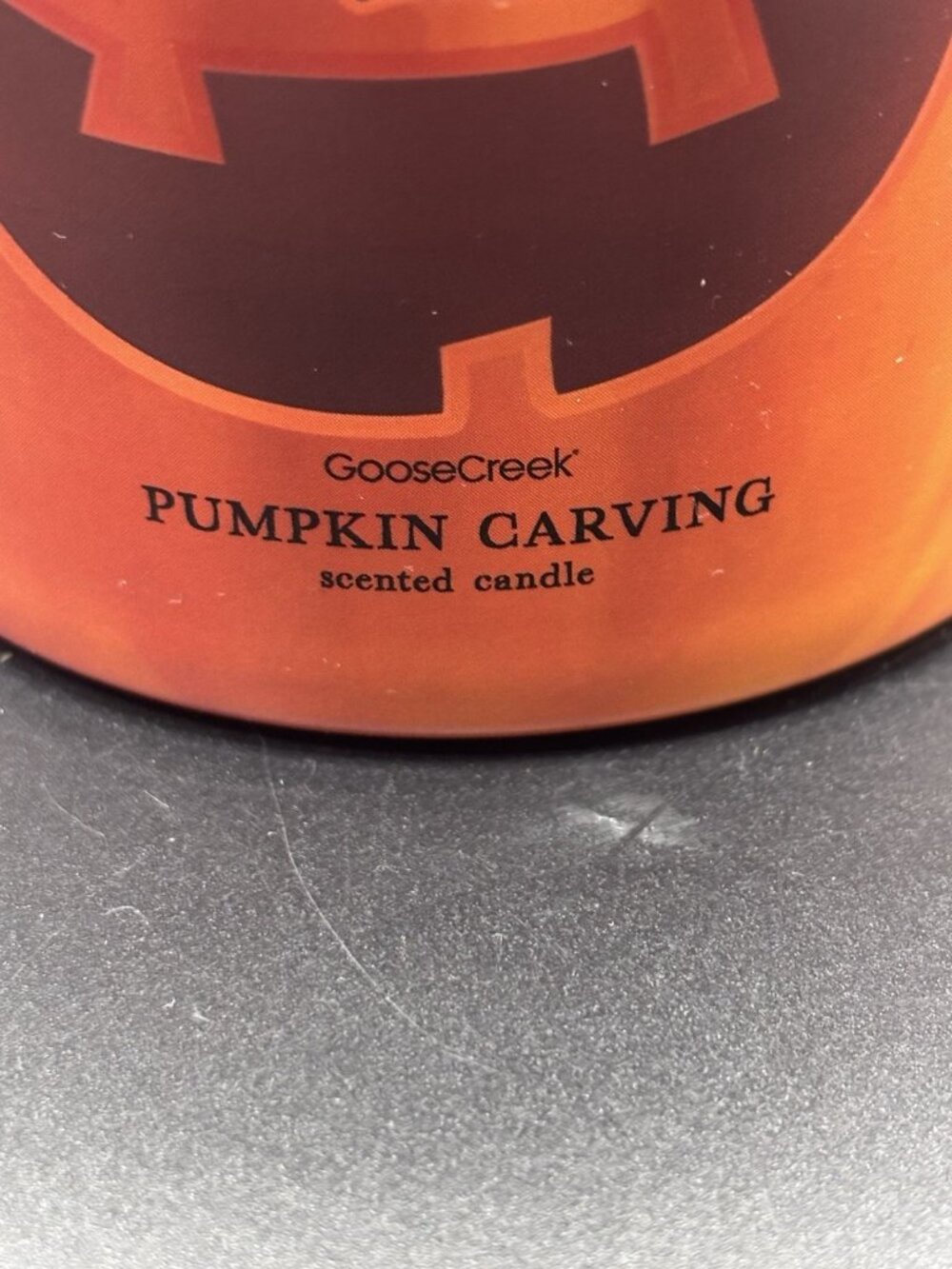 Goose Creek Pumpkin Carving 3 Wick Jar Candle 14.5 oz Halloween Jack-o’-lantern - Picture 5 of 14